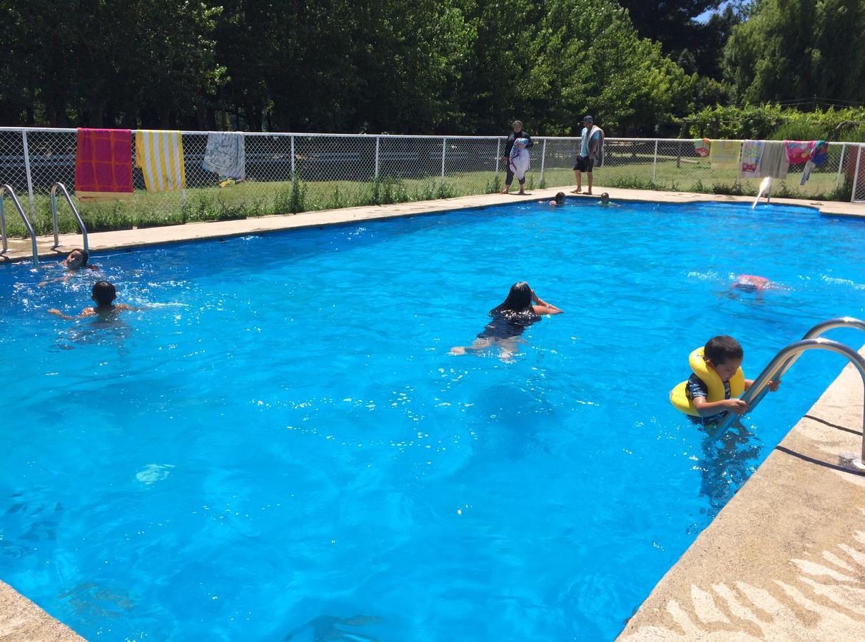 Camping&Hospedaje Rio Laja El Manzano  Bagian luar foto