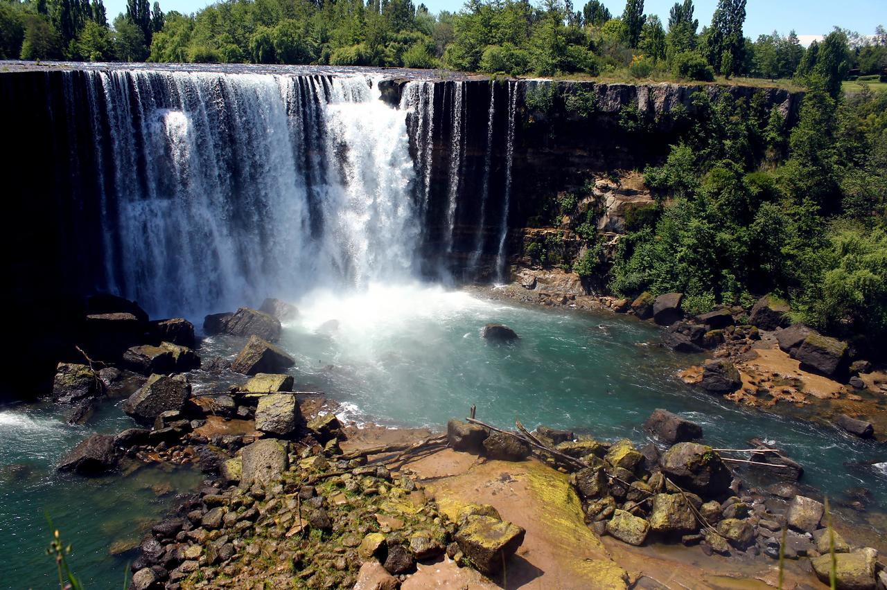 Camping&Hospedaje Rio Laja El Manzano  Bagian luar foto