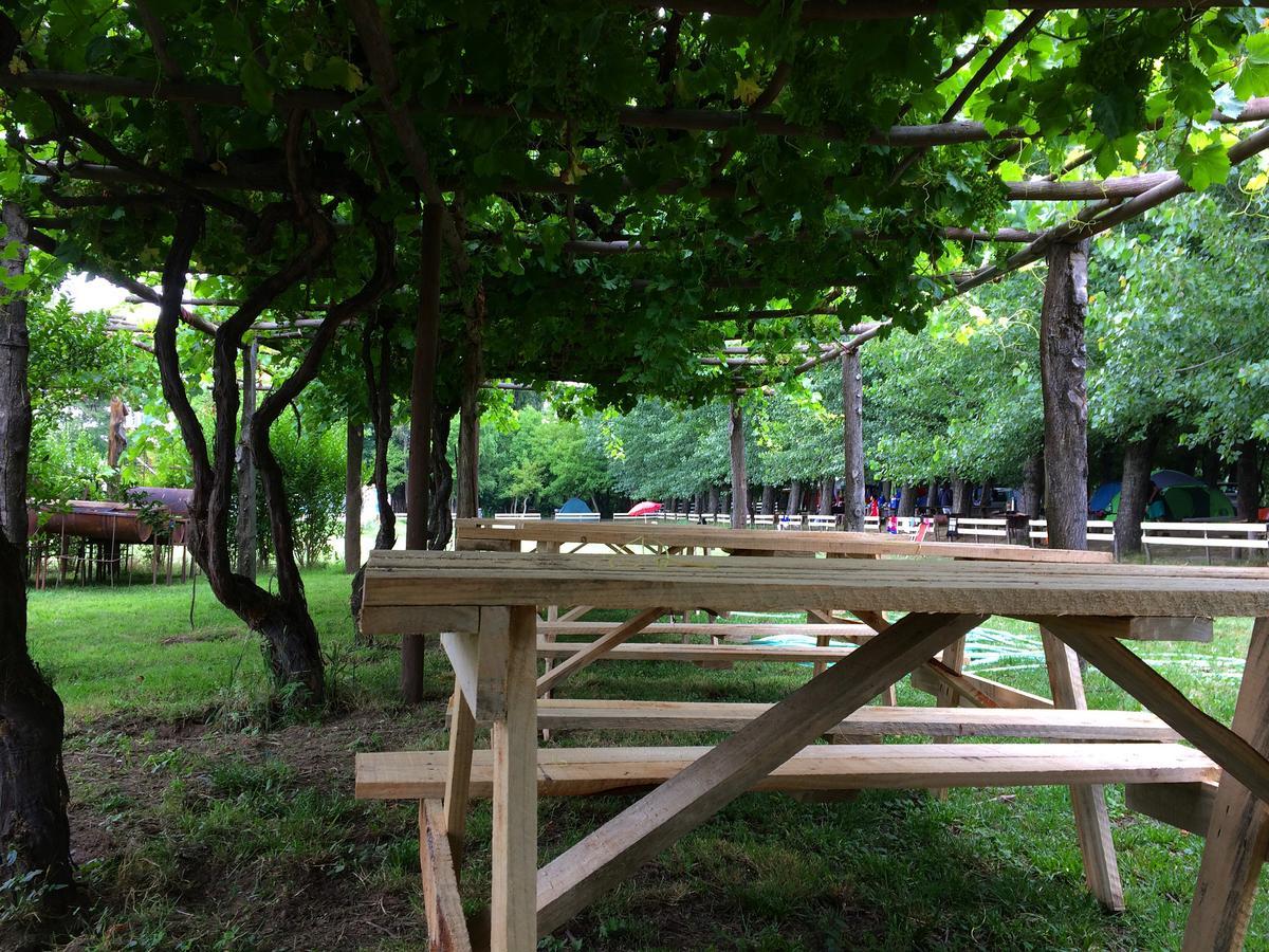 Camping&Hospedaje Rio Laja El Manzano  Bagian luar foto