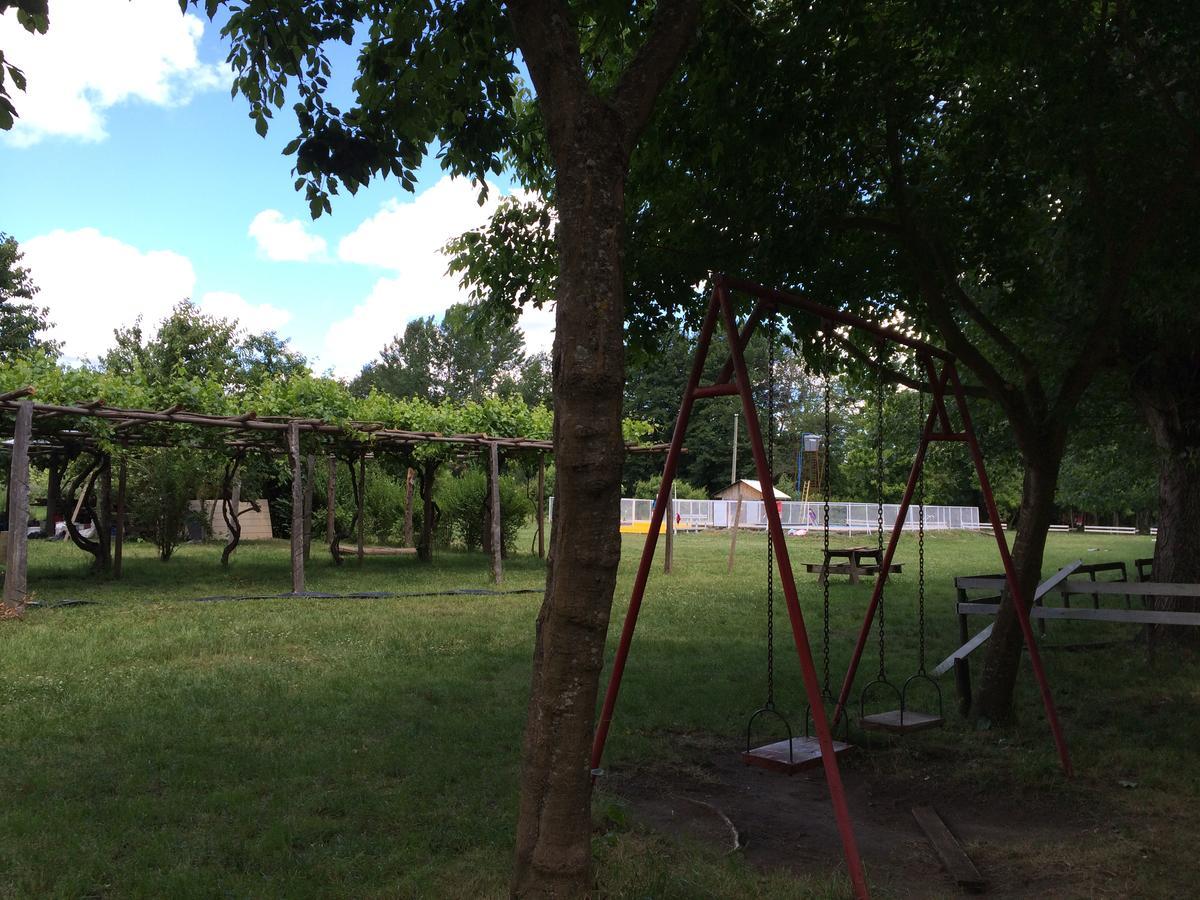 Camping&Hospedaje Rio Laja El Manzano  Bagian luar foto